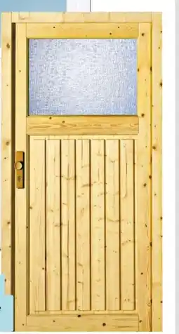 Hellweg Holz-Nebeneingangstür Angebot