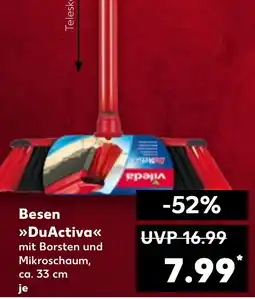 Kaufland Vileda Besen DuActiva Angebot