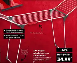 Kaufland Vileda XXL-Flügelwäschetrockner MAGNUM Angebot