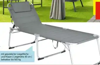 Hellweg Haveson Gartenliege XXL Angebot