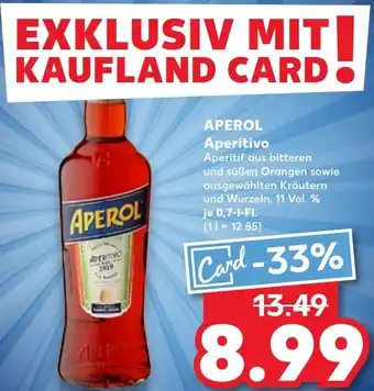 Kaufland APEROL Aperitivo Angebot