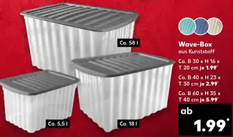 Kaufland Wave-Box Angebot