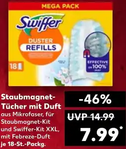 Kaufland Swiffer Staubmagnet Tücher mit Duft Angebot