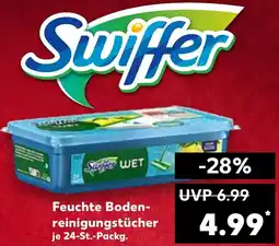 Kaufland Swiffer Feuchte Bodenreinigungstücher Angebot