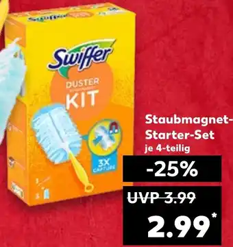 Kaufland Swiffer Staubmagnet Starter-Set Angebot