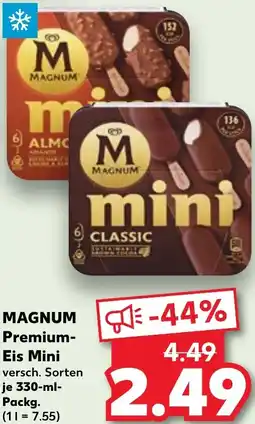 Kaufland MAGNUM Premium Eis Mini Angebot