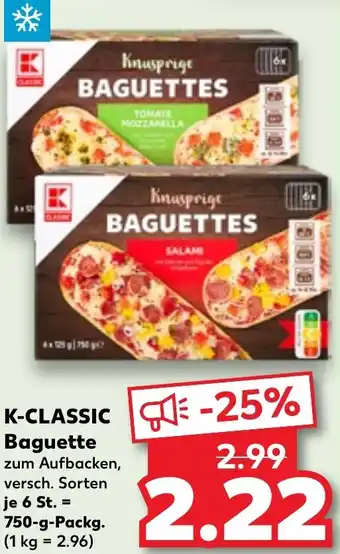 Kaufland K-CLASSIC Baguette Angebot