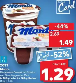 Kaufland ZOTT Monte Angebot