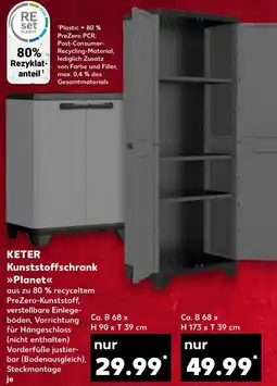 Kaufland KETER Kunststoffschrank Planet Angebot
