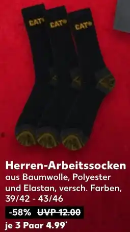 Kaufland CAT Herren-Arbeitssocken Angebot