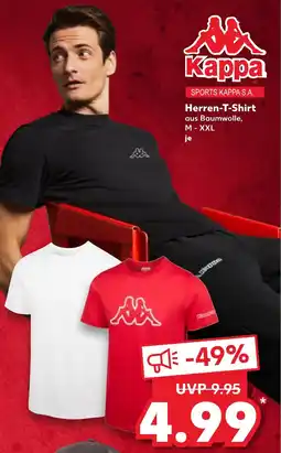 Kaufland Kappa Herren T-Shirt Angebot