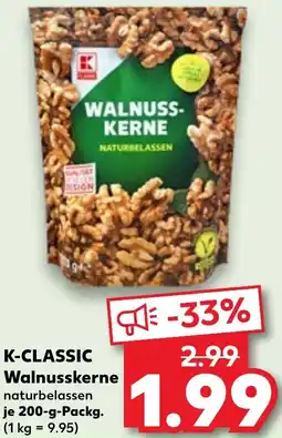 Kaufland K-CLASSIC Walnusskerne Angebot