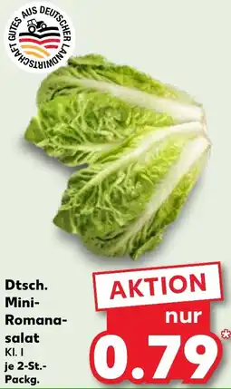 Kaufland Dtsch. Mini Romanasalat Angebot