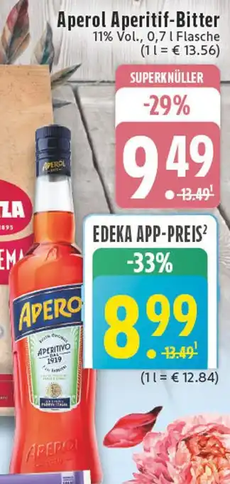 Edeka Aperol aperitif-bitter Angebot
