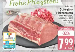 Edeka Meinland frischer schweinerückenbraten Angebot