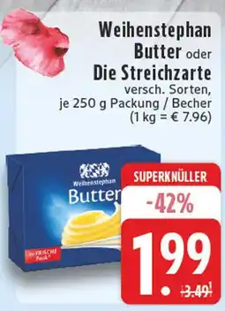 Edeka Weihenstephan butter Angebot