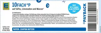 Edeka Edeka säfte, limonaden und wasser Angebot