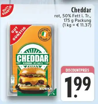 Edeka Edeka cheddar Angebot