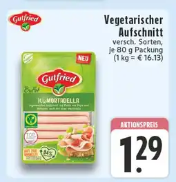 Edeka Gutfried vegetarischer aufschnitt Angebot