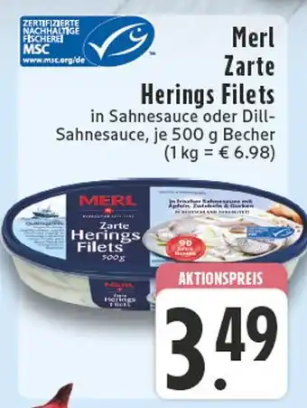 Edeka Merl zarte herings filets Angebot
