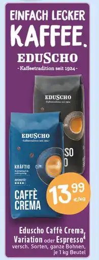 Edeka Eduscho eduscho caffè crema Angebot