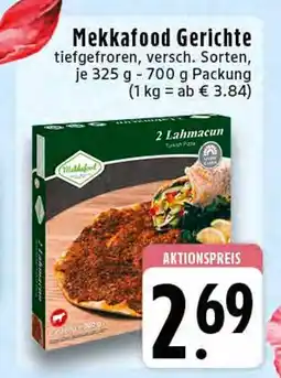 Edeka Mekkafood gerichte Angebot