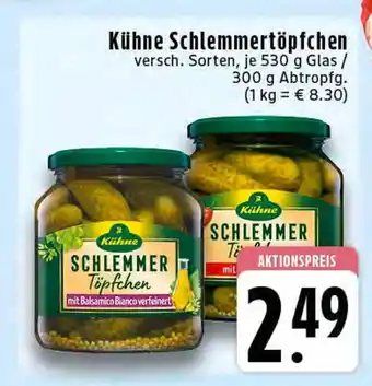 Edeka Kühne schlemmertöpfchen Angebot