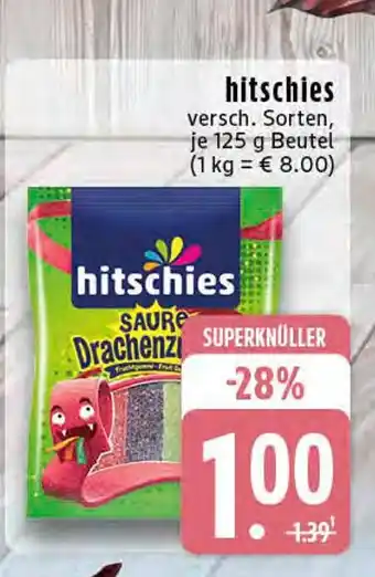 Edeka Hitschies saure drachenzungen Angebot