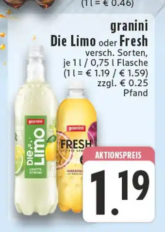 Edeka Granini die limo Angebot