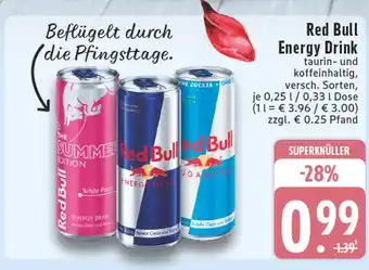 Edeka Red bull red bull energy drink Angebot