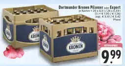 Edeka Dortmunder kronen pilsener oder export Angebot
