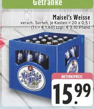 Edeka Maisel's weisse maisel's weisse Angebot
