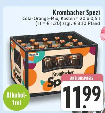 Edeka Krombacher spezi Angebot