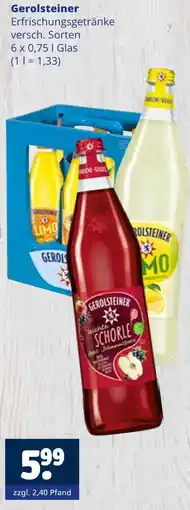 Getränkewelt Gerolsteiner erfrischungsgetränke Angebot