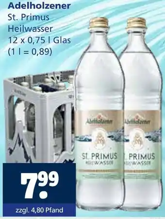 Getränkewelt Adelholzener st. primus heilwasser Angebot