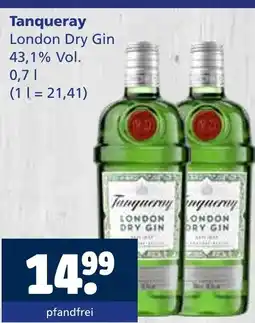 Getränkewelt Tanqueray london dry gin Angebot