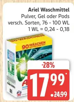 Marktkauf Ariel waschmittel Angebot