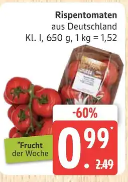 Marktkauf Rispentomaten Angebot