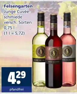Getränkewelt Felsengarten junge cuvéeschmiede Angebot