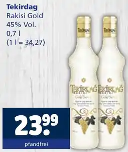 Getränkewelt Tekirdag rakisi gold Angebot
