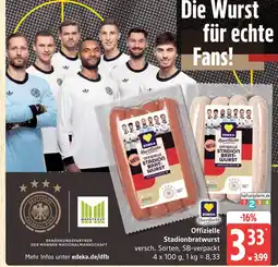 Marktkauf Edeka offizielle stadionbratwurst Angebot