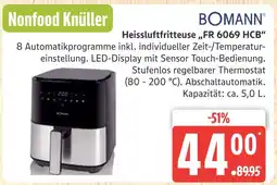 Marktkauf Bomann heissluftfritteuse fr 6069 hcb Angebot