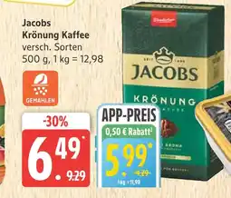 Marktkauf Jacobs krönung kaffee Angebot