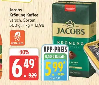 Marktkauf Jacobs krönung kaffee Angebot
