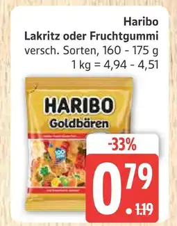 Marktkauf Haribo lakritz Angebot