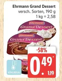 Marktkauf Ehrmann grand dessert Angebot