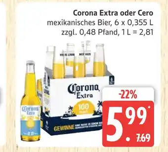 Marktkauf Corona extra oder cero Angebot