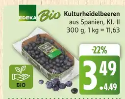 Marktkauf Edeka bio kulturheidelbeeren Angebot