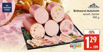 Marktkauf Gutfleisch brühwurst-aufschnitt Angebot