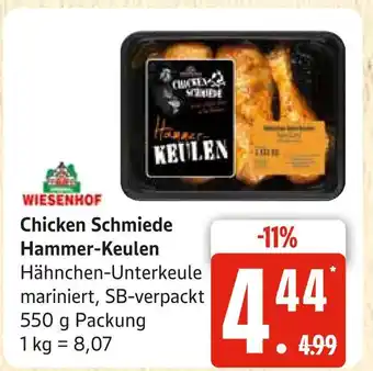 Marktkauf Wiesenhof chicken schmiede hammer-keulen Angebot